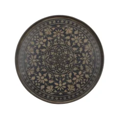Plats & Plateaux^Ethnicraft Plateau En Bois Black Marrakesh - O 61 Cm