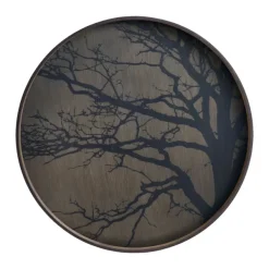 Plats & Plateaux^Ethnicraft Plateau En Bois Black Tree O 61 Cm - Marron