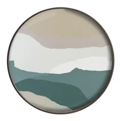 Plats & Plateaux^Ethnicraft Plateau En Verre - Slate Wabi Sabi - O 61 Cm