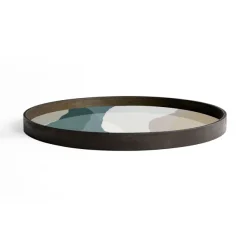 Plats & Plateaux^Ethnicraft Plateau En Verre - Slate Wabi Sabi - O 61 Cm