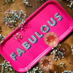 Plats & Plateaux^Sélectionné par Fleux Plateau Fabulous - 43 X 22 Cm - Bright Pink