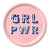 Plats & Plateaux^Sélectionné par Fleux Plateau Girl Power - O 31 Cm - Pink