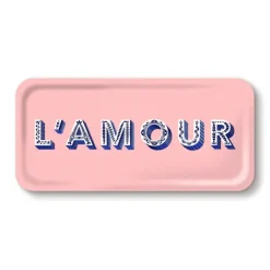 Plats & Plateaux^Sélectionné par Fleux Plateau L'Amour - 32 X 15 Cm - Light Pink