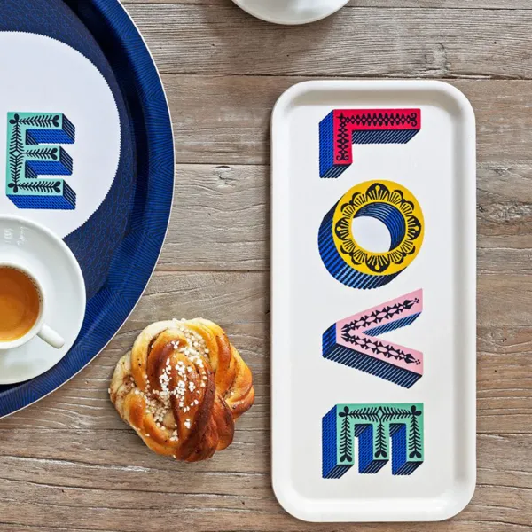 Plats & Plateaux^Sélectionné par Fleux Plateau Love - 32 X 15 Cm - Multicolore