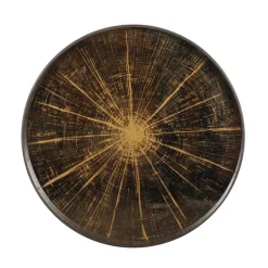 Plats & Plateaux^Ethnicraft Plateau Miroir - Bronze Slice - O 61 Cm