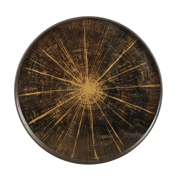 Plats & Plateaux^Ethnicraft Plateau Miroir - Bronze Slice - O 61 Cm