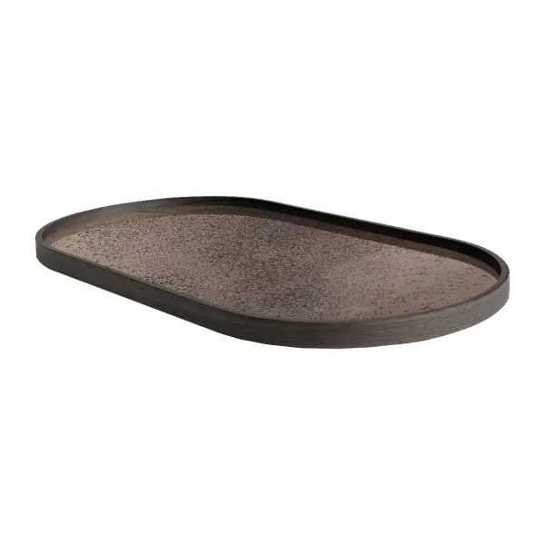 Plats & Plateaux^Ethnicraft Plateau Ovale En Miroir - Bronze