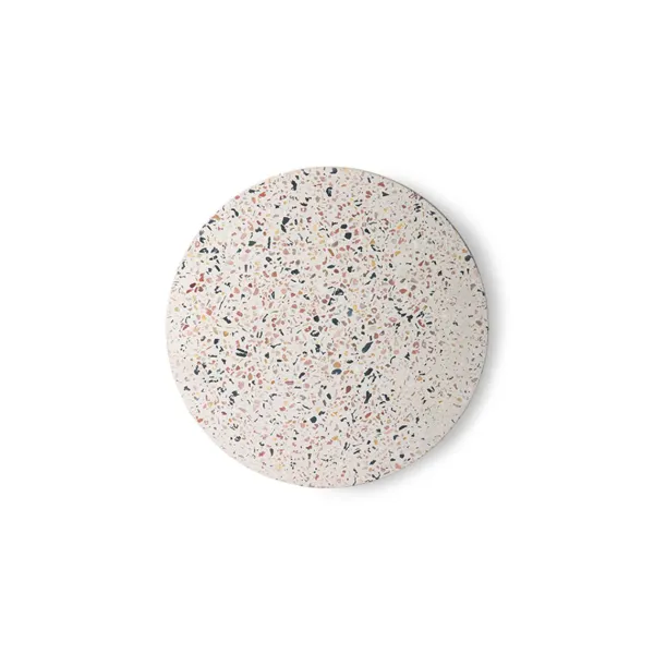 Plats & Plateaux^HK Living Plateau Rond En Beton - Terrazzo