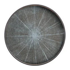 Plats & Plateaux^Ethnicraft Plateau Rond En Bois White Slice O 92 Cm - Marron