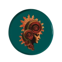 Plats & Plateaux^Gangzai Plateau Rond Muse En Fer - ? 33 Cm