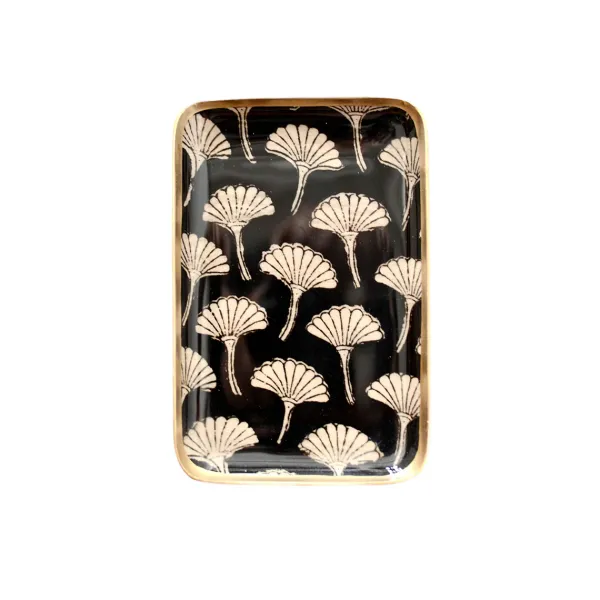 Plats & Plateaux^Boncoeurs Plateau Solo Palm Gingko
