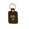 Porte-clés^Ark Porte-clés Zizi En Cuir - Noir