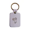 Porte-clés^Ark Porte-clés Zizi En Cuir - Nude