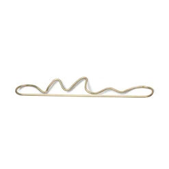 Petits Rangements^Ferm Living Porte-Serviette Curvature Laiton