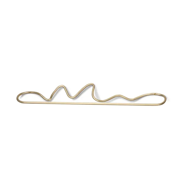 Petits Rangements^Ferm Living Porte-Serviette Curvature Laiton