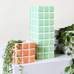 Pots & Jardinières^&klevering Pot Tile Orange