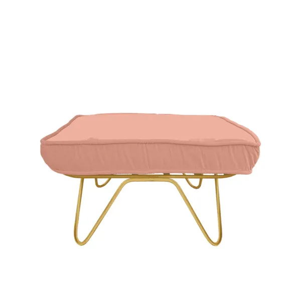 Poufs & Bancs^Honoré Pouf Croisette En Velours - Rose