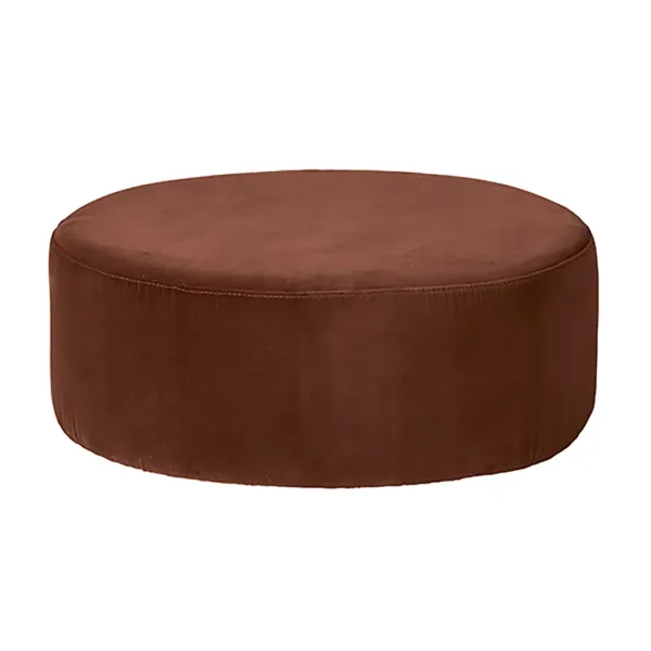 Poufs & Bancs^Broste Copenhagen Pouf Velours Wind - Cafe Caramel
