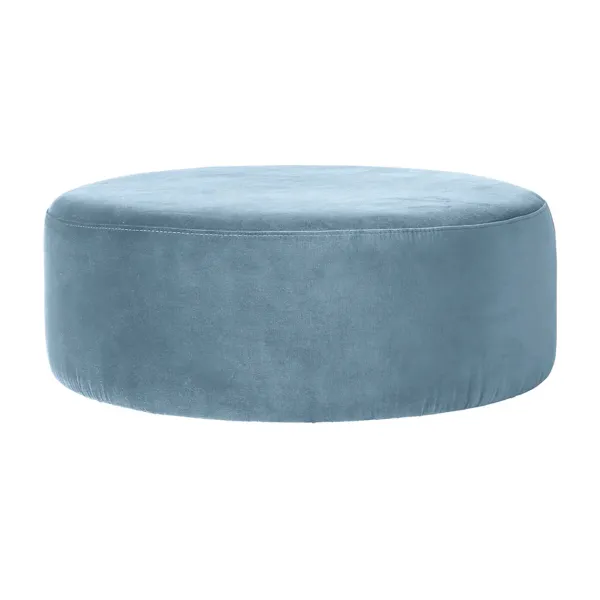 Poufs & Bancs^Broste Copenhagen Pouf Wind Velours Bleu Pastel