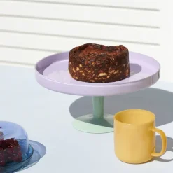 Plats & Plateaux^Hay Presentoir A Gateau - O 26,5 X H 13 Cm - Rose Menthe