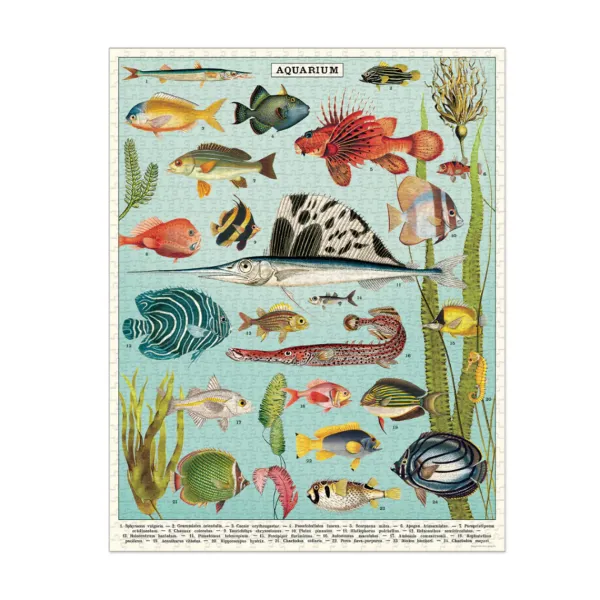 Puzzles^Sélectionné par Fleux Puzzle Aquarium - 1000 Pieces