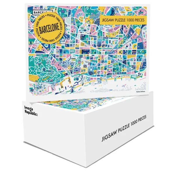 Puzzles^Image Republic Puzzle Barcelone - Antoine Corbineau - 1000 Pieces