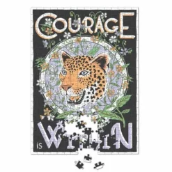 Puzzles^Sélectionné par Fleux Puzzle Courage Is Within - Jacqueline Colley - 500 Pieces