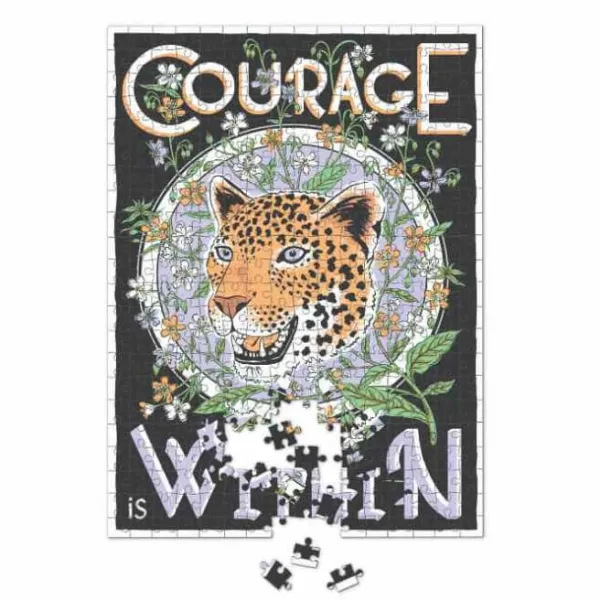 Puzzles^Sélectionné par Fleux Puzzle Courage Is Within - Jacqueline Colley - 500 Pieces