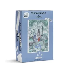 Puzzles^Sélectionné par Fleux Puzzle London Paris Brussels - Lucille Clerc - 500 Pieces