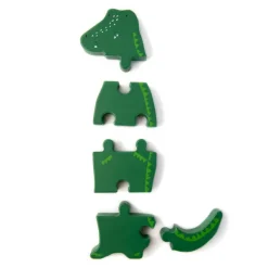 Jeux Éducatifs^Trixie Puzzle Mr Crocodile En Bois