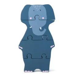 Jeux Éducatifs^Trixie Puzzle Mrs Elephant En Bois