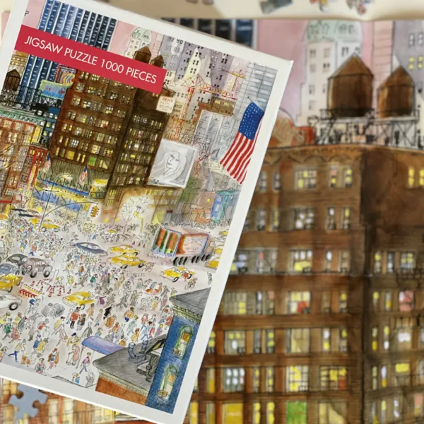 Puzzles^Image Republic Puzzle New York - Sempe - 1000 Pieces