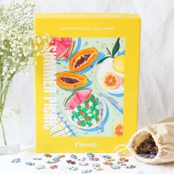Puzzles^Piecely Puzzle Summer Picnic By Carina Lindmeier - 1000 Pieces
