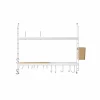 Etagères^String Furniture Rangement Mural Kitchen - 58 X 50 X 20 Cm - Blanc