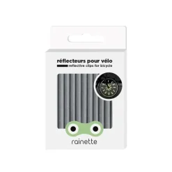 Loisirs D'extérieur^Rainette Reflecteurs Pour Rayons De Velo Argent