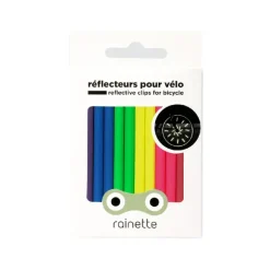Loisirs D'extérieur^Rainette Reflecteurs Pour Rayons De Velo - Fluo