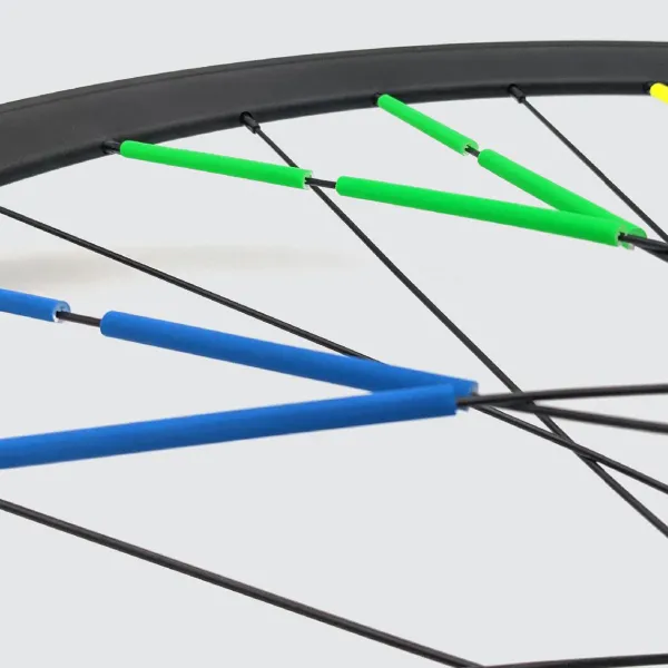 Loisirs D'extérieur^Rainette Reflecteurs Pour Rayons De Velo - Fluo