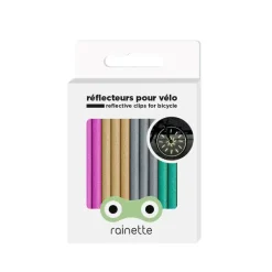 Loisirs D'extérieur^Rainette Reflecteurs Pour Rayons De Velo Multicolore