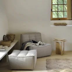 Fauteuils & Repose-Pieds^Ethnicraft Repose-Pieds N701 - Beige