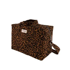 Sacs & Cabas^Rive Droite Paris Sac Sauval City Bag En Coton Recycle - Leopard