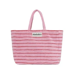 Sacs & Cabas^Sélectionné par Fleux Sac Weekend A Rayures - Baby Pink & Ski Patrol Red