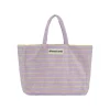 Sacs & Cabas^Sélectionné par Fleux Sac Weekend A Rayures - Lilac & Neon Yellow