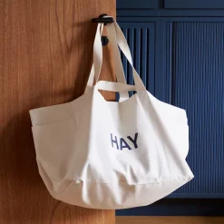 Sacs & Cabas^Hay Sac Weekend En Coton Recycle - Naturel