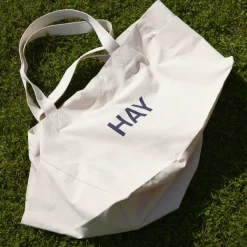 Sacs & Cabas^Hay Sac Weekend En Coton Recycle - Naturel