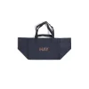 Sacs & Cabas^Hay Sac Weekend En Coton Recycle - Bleu Nuit