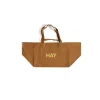 Sacs & Cabas^Hay Sac Weekend En Coton Recycle - Caramel