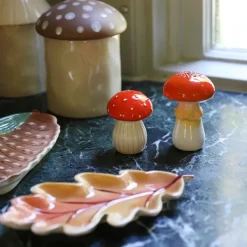 Ustensiles De Cuisine^&klevering Saliere & Poivriere Champignon