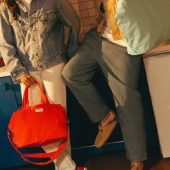 Sacs & Cabas^RIVE DROITE Sauval Le City Bag En Coton Recycle Beige