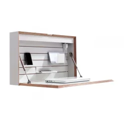 Bureaux & Secrétaires^Müller Secretaire Flatbox Avec Lampe Led - Blanc