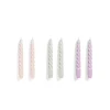 Bougies, Bougeoirs Et Allumettes^Hay Set De 6 Bougies Twist - Rose/Gris/Lilas